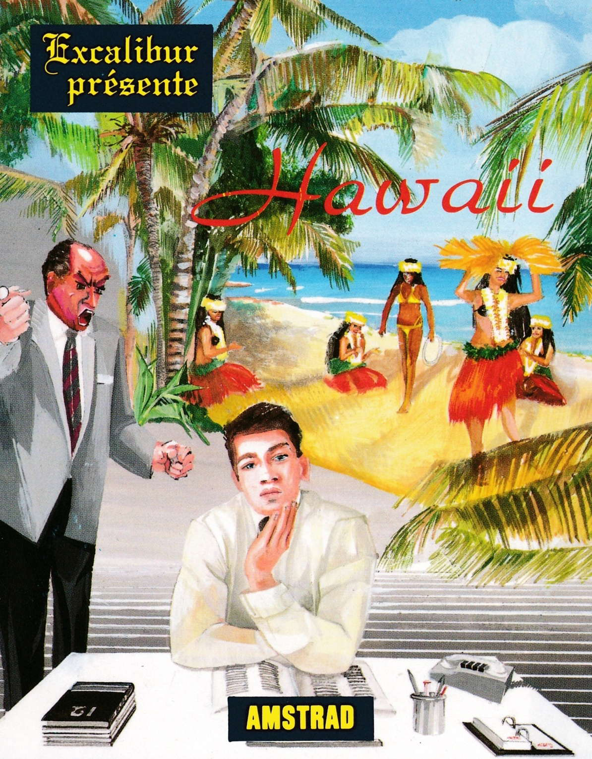cover of the Amstrad CPC game Hawaii  by GameBase CPC