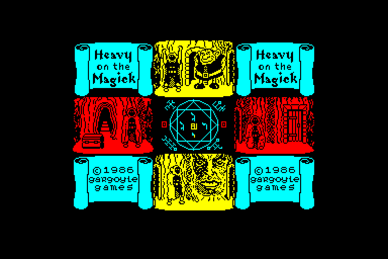 screenshot du jeu Amstrad CPC Heavy on the magick