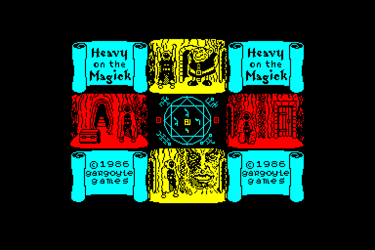 screenshot of the Amstrad CPC game Heavy on the magick by GameBase CPC