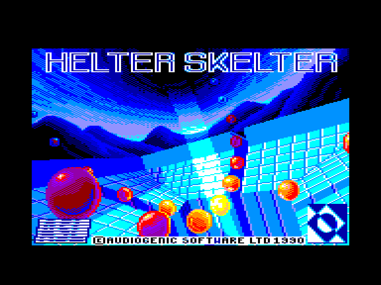 screenshot of the Amstrad CPC game Helter skelter by GameBase CPC