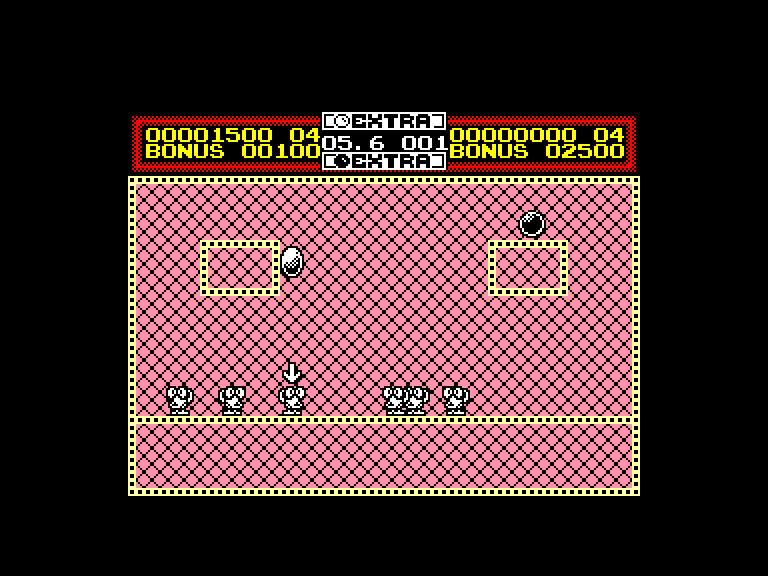 screenshot of the Amstrad CPC game Helter skelter by GameBase CPC