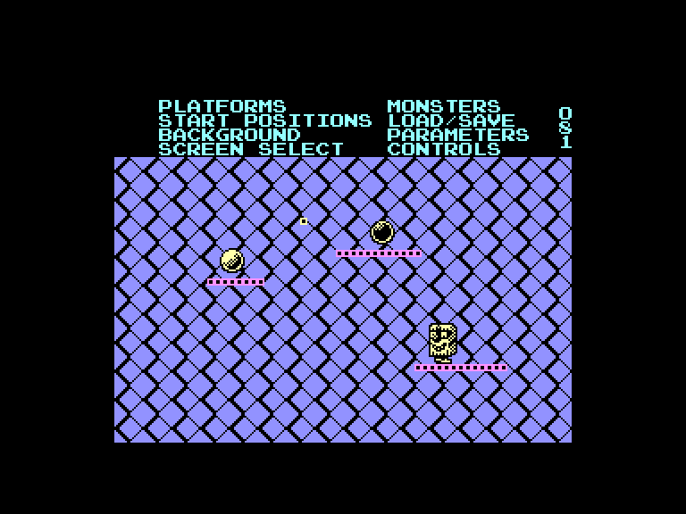 screenshot of the Amstrad CPC game Helter skelter by GameBase CPC
