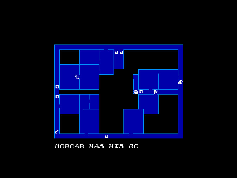 screenshot of the Amstrad CPC game Hero Quest by GameBase CPC