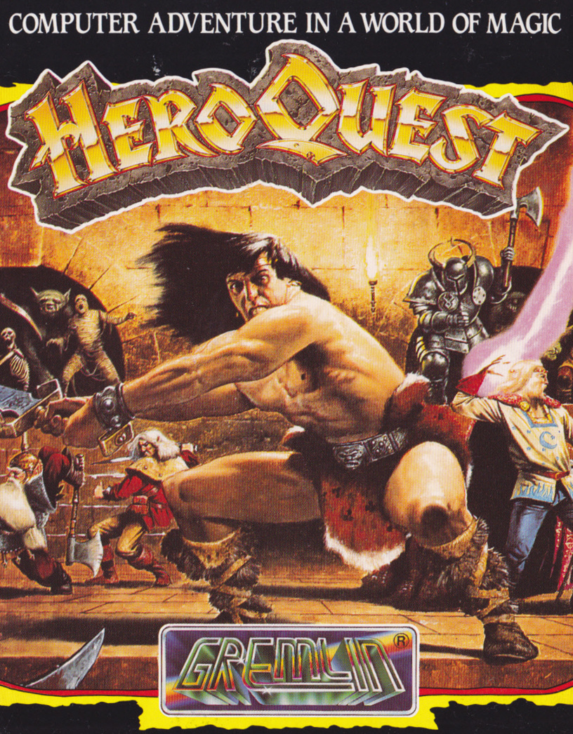 cover of the Amstrad CPC game Hero Quest  by GameBase CPC