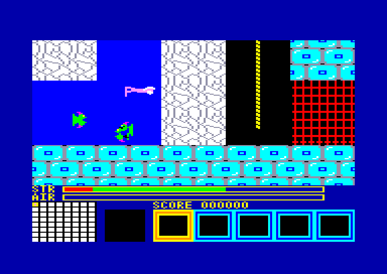 screenshot of the Amstrad CPC game Hero of the golden talisman by GameBase CPC