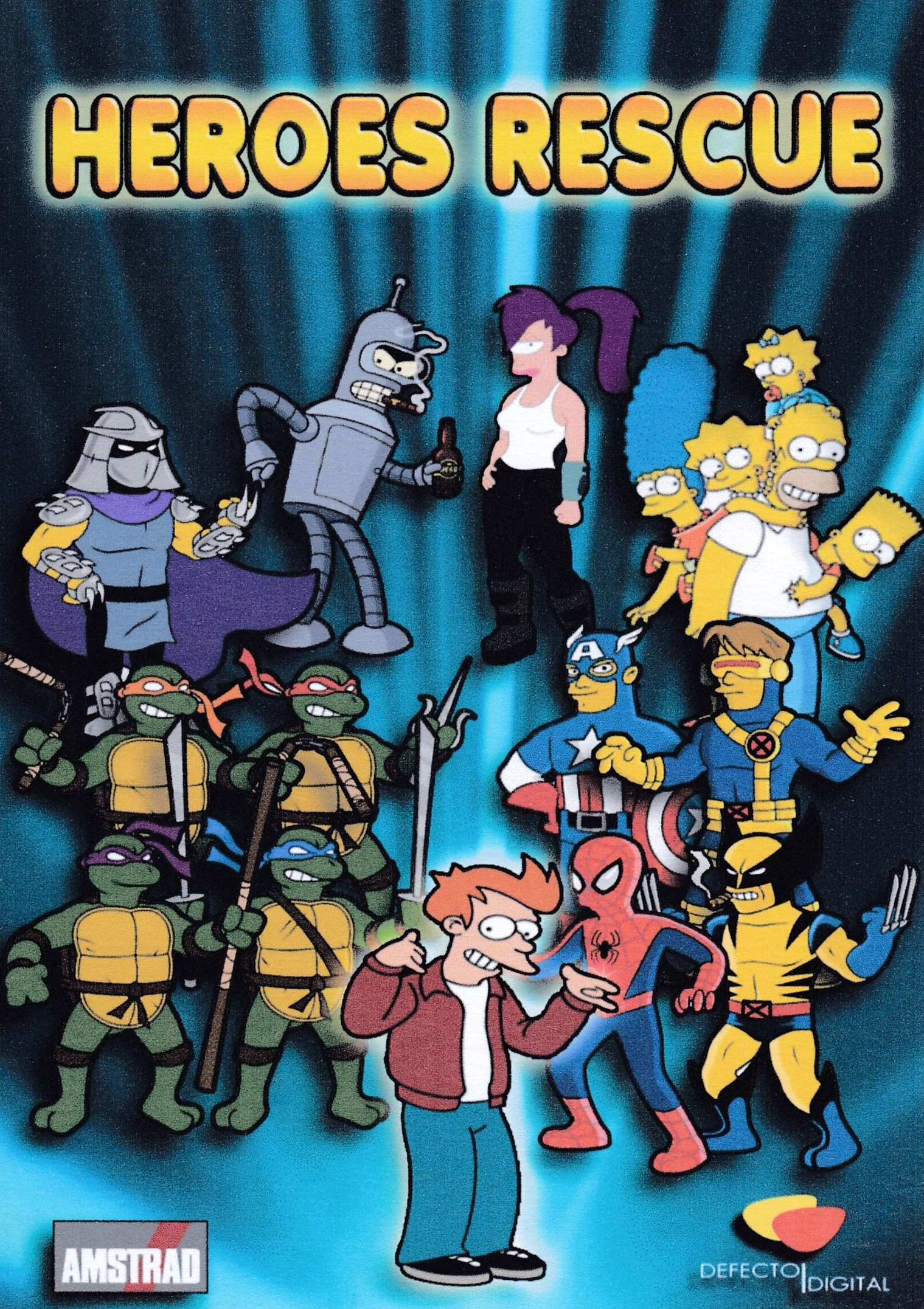cover of the Amstrad CPC game Heroes Rescue  by GameBase CPC