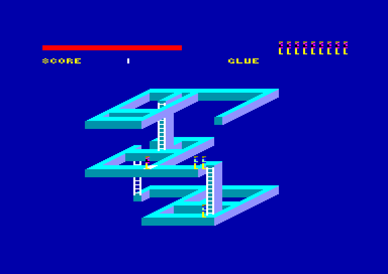screenshot of the Amstrad CPC game Hi rise by GameBase CPC