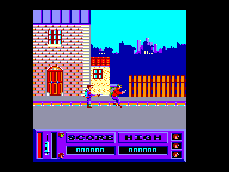 screenshot of the Amstrad CPC game High epidemy by GameBase CPC
