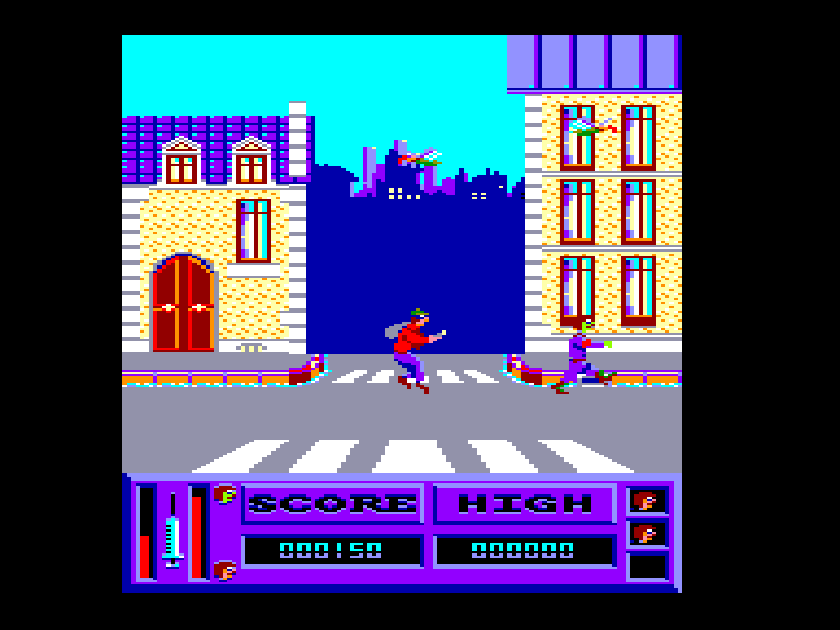 screenshot of the Amstrad CPC game High epidemy by GameBase CPC