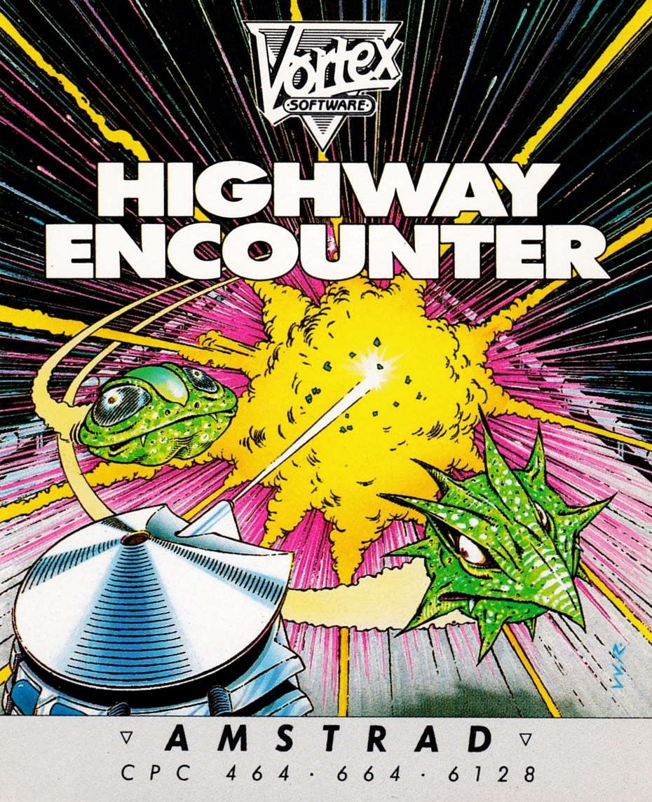 cover of the Amstrad CPC game Highway Encounter  by GameBase CPC