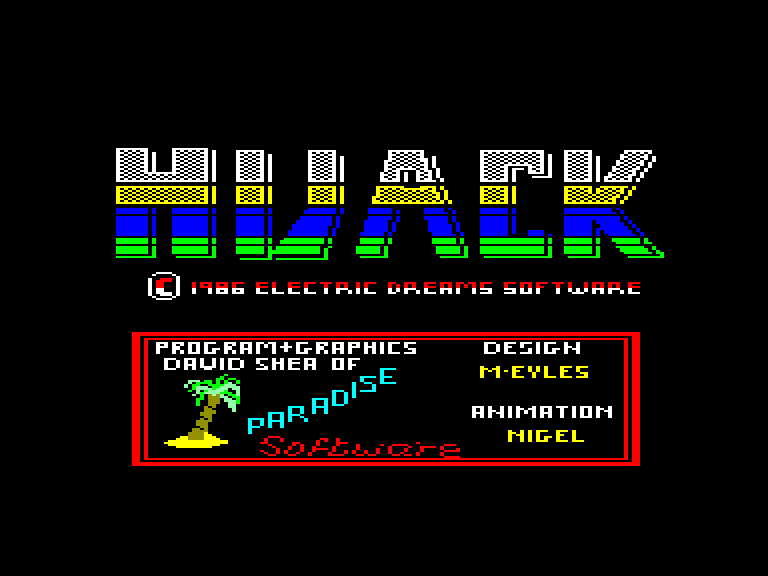 screenshot of the Amstrad CPC game Hijack by GameBase CPC