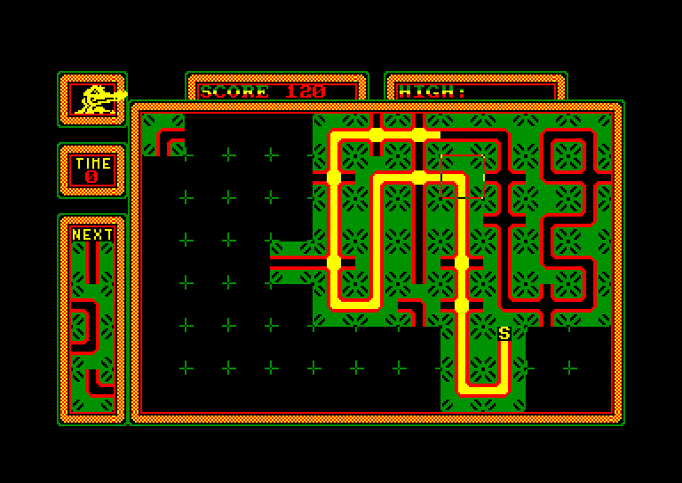 screenshot of the Amstrad CPC game Histoire d'eau by GameBase CPC