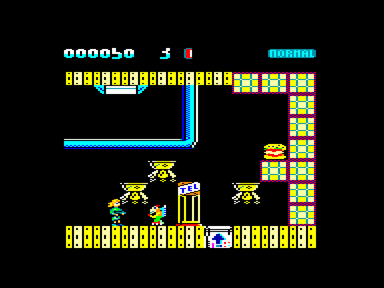 screenshot of the Amstrad CPC game Hit squad (the) by GameBase CPC
