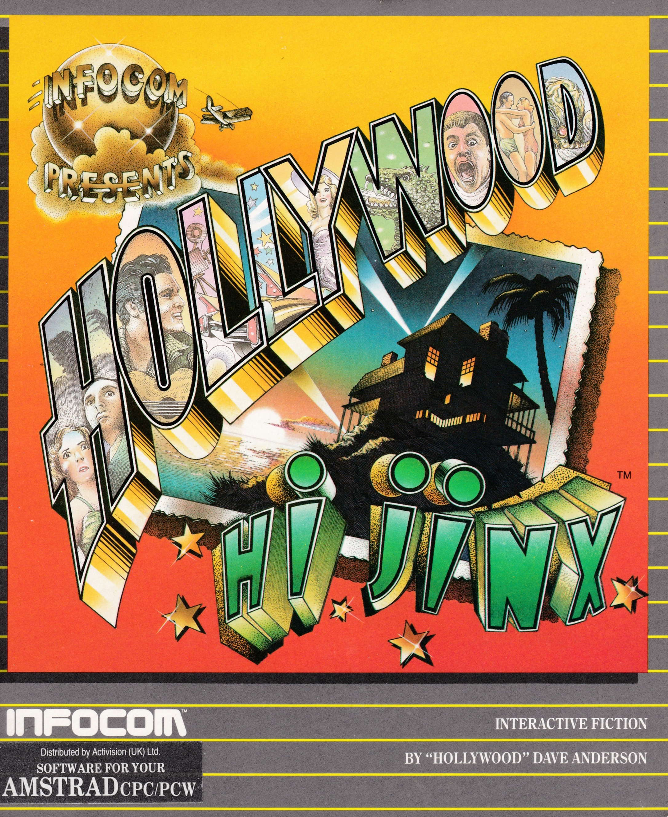 screenshot of the Amstrad CPC game Hollywood hijinx by GameBase CPC