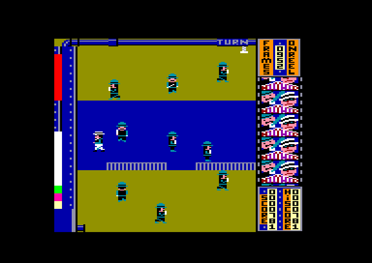 screenshot of the Amstrad CPC game Hollywood or Bust by GameBase CPC