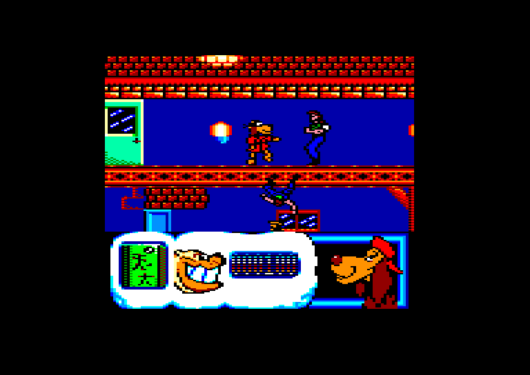 screenshot of the Amstrad CPC game Hong kong phooey by GameBase CPC