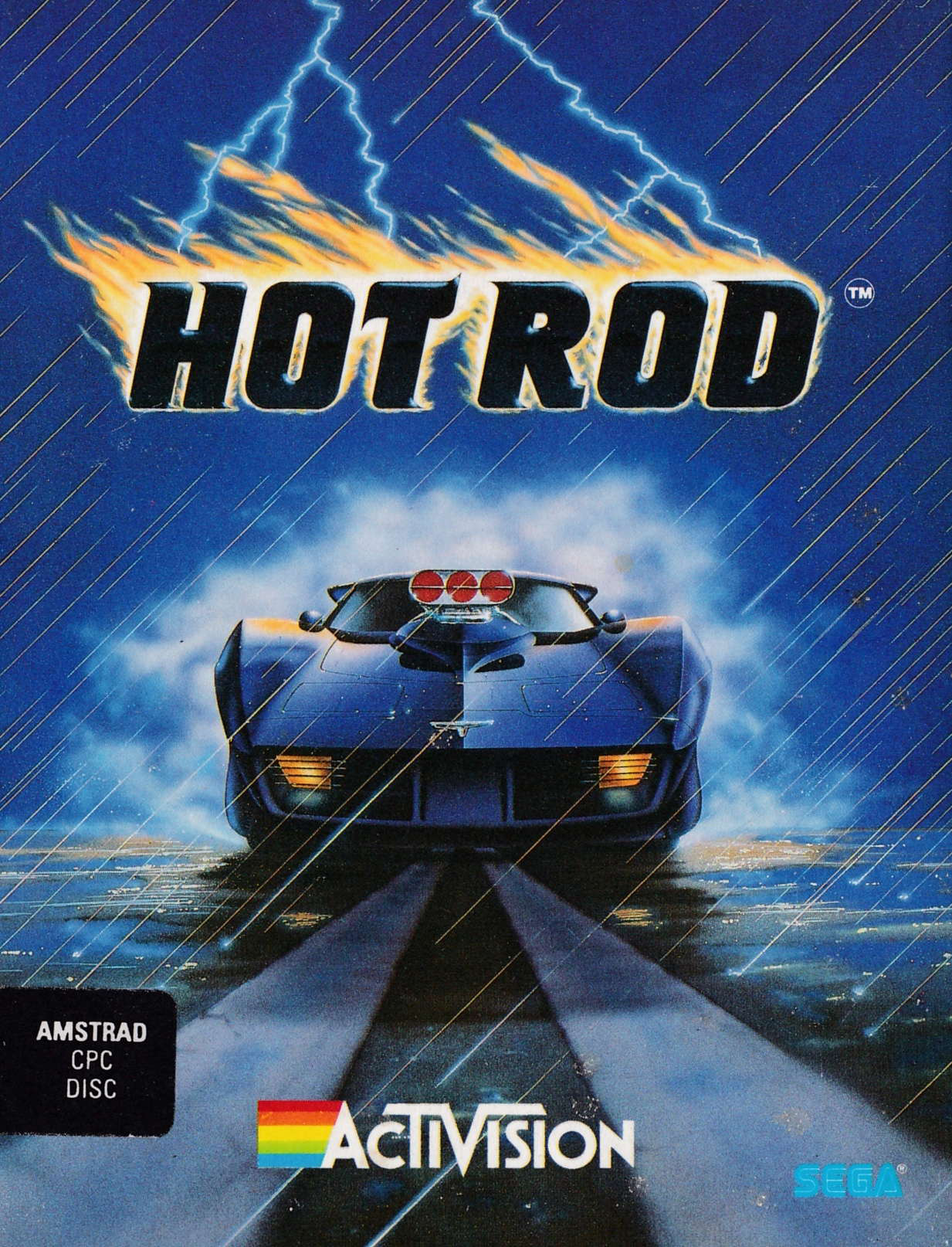cover of the Amstrad CPC game Hot-Rod  by GameBase CPC