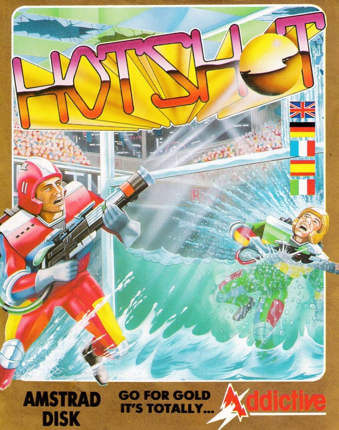screenshot of the Amstrad CPC game Hotshot by GameBase CPC