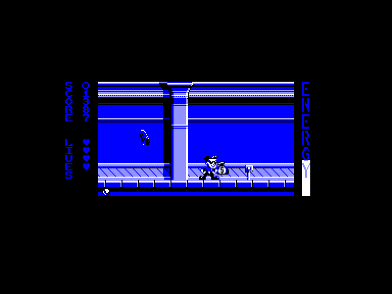 screenshot of the Amstrad CPC game Hudson Hawk by GameBase CPC