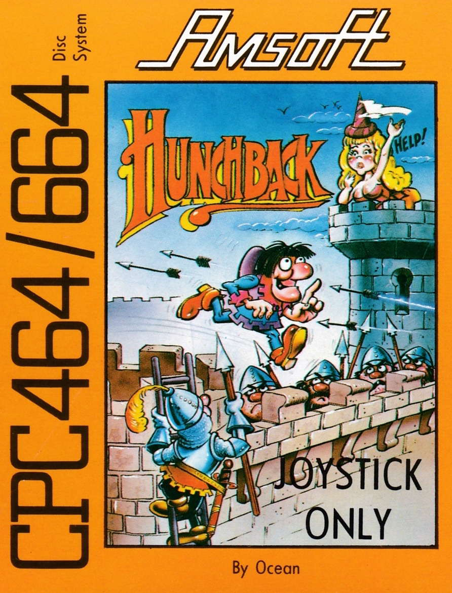 cover of the Amstrad CPC game Hunchback  by GameBase CPC