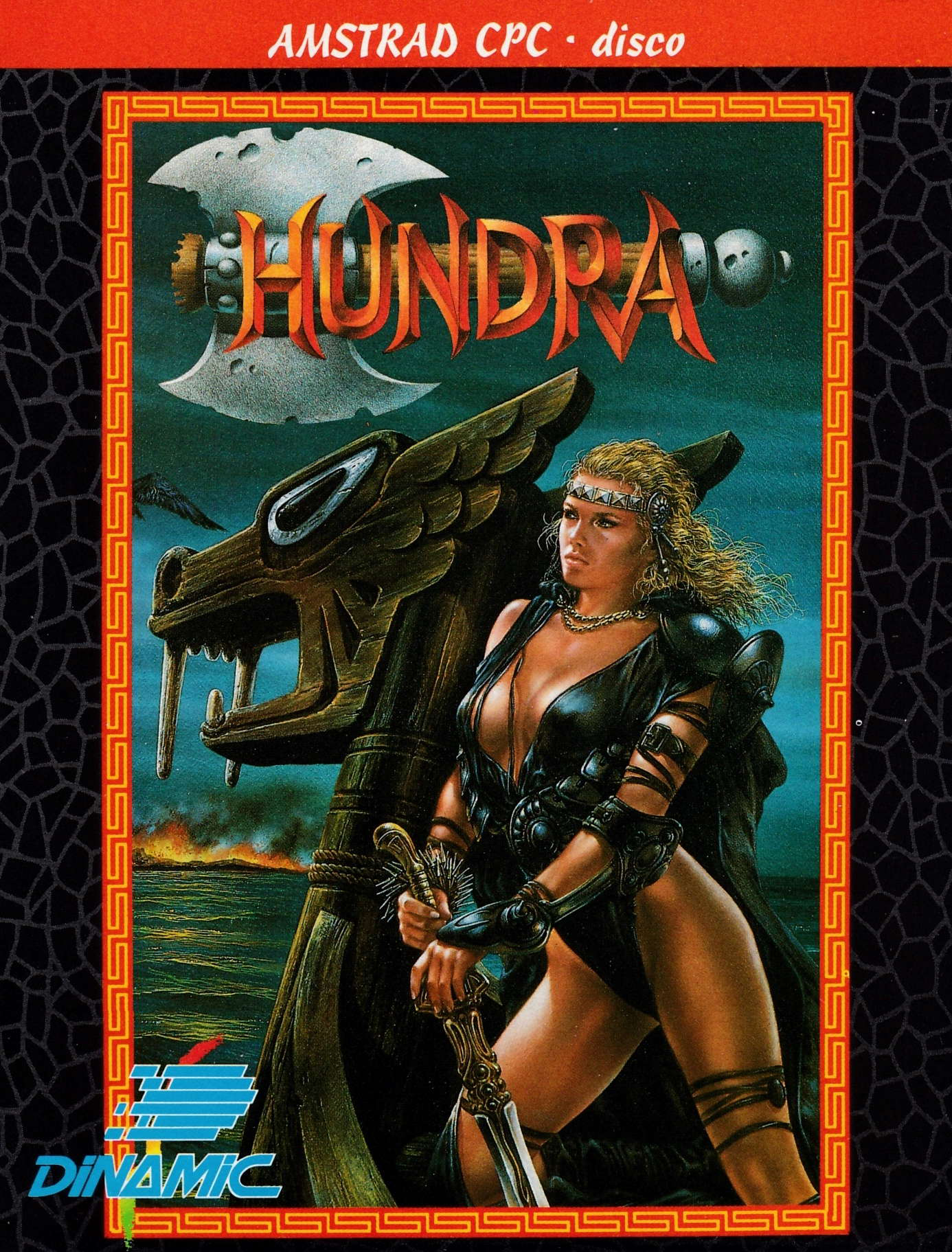screenshot of the Amstrad CPC game Hundra by GameBase CPC
