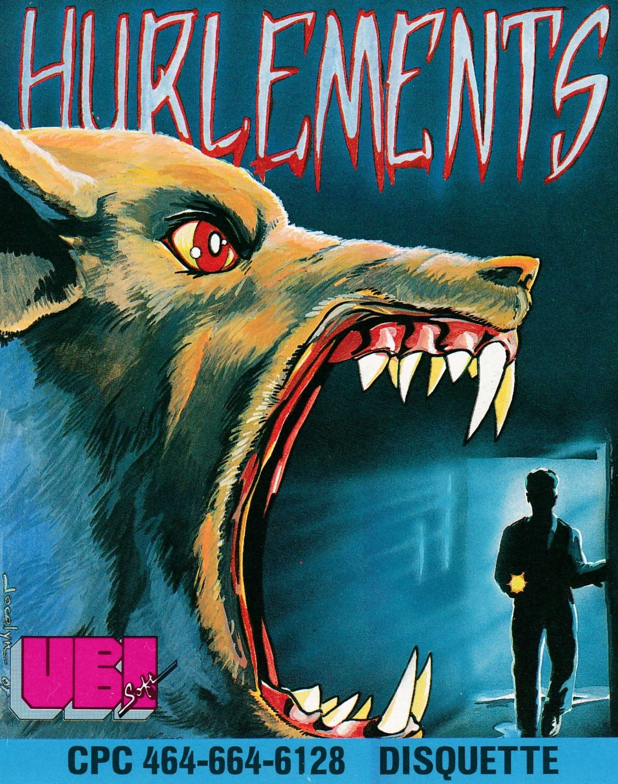 cover of the Amstrad CPC game Hurlements  by GameBase CPC