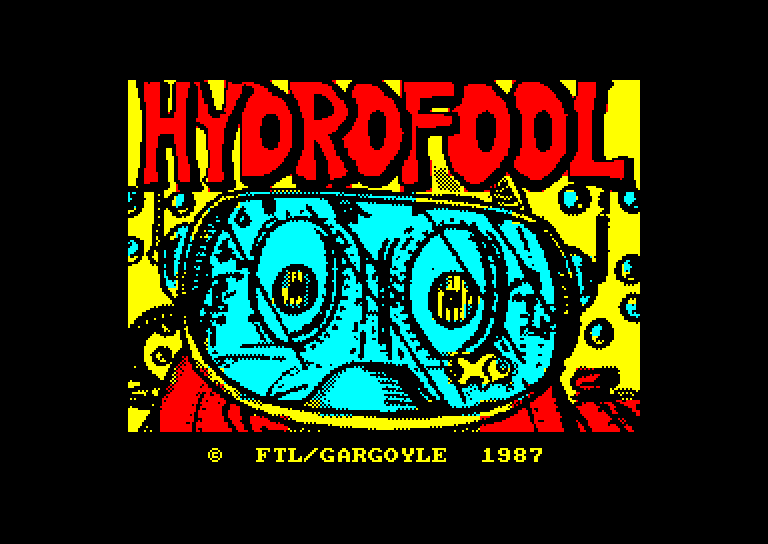 screenshot of the Amstrad CPC game Hydrofool
