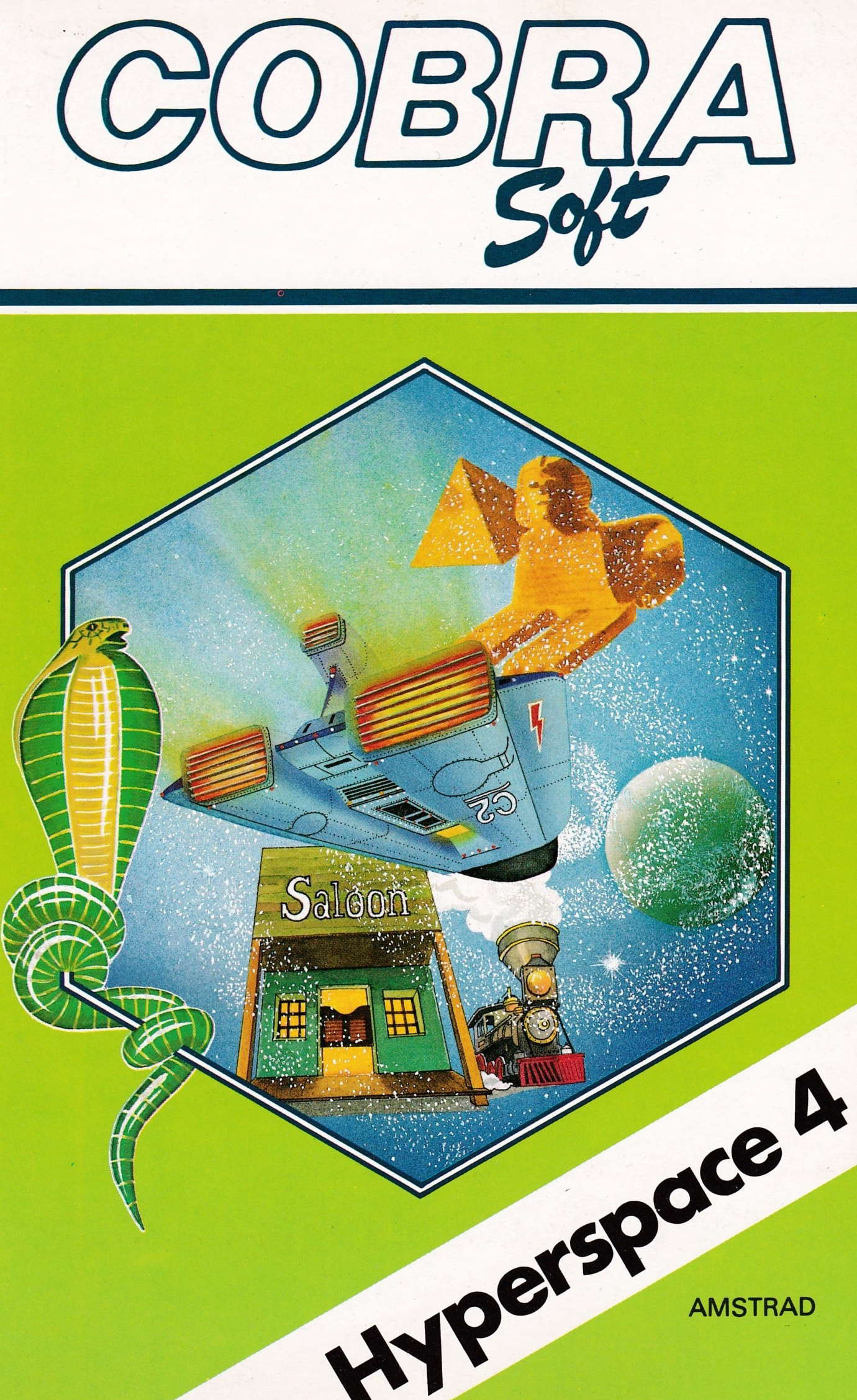 cover of the Amstrad CPC game Hyperspace 4  by GameBase CPC