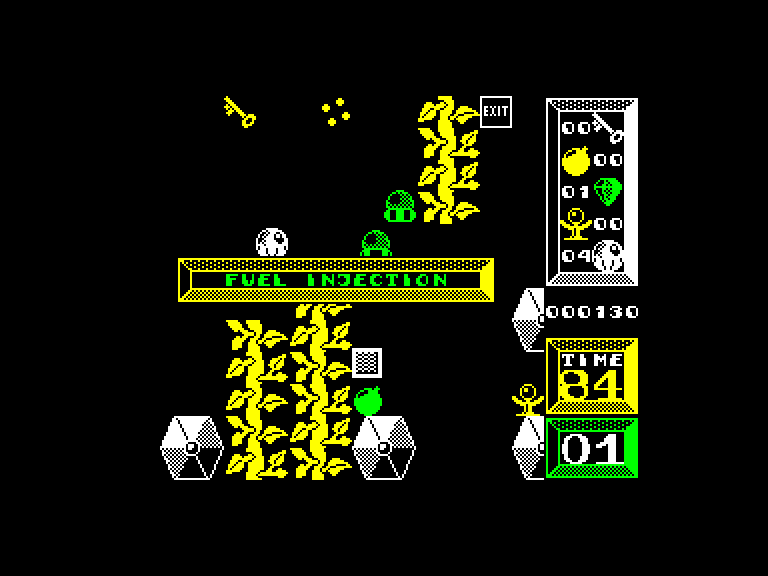 screenshot of the Amstrad CPC game I, ball 2 quest for the past by GameBase CPC