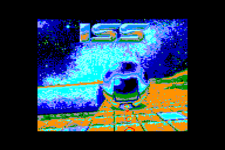 screenshot of the Amstrad CPC game I.S.S. - Incredible Shrinking Sphere by GameBase CPC