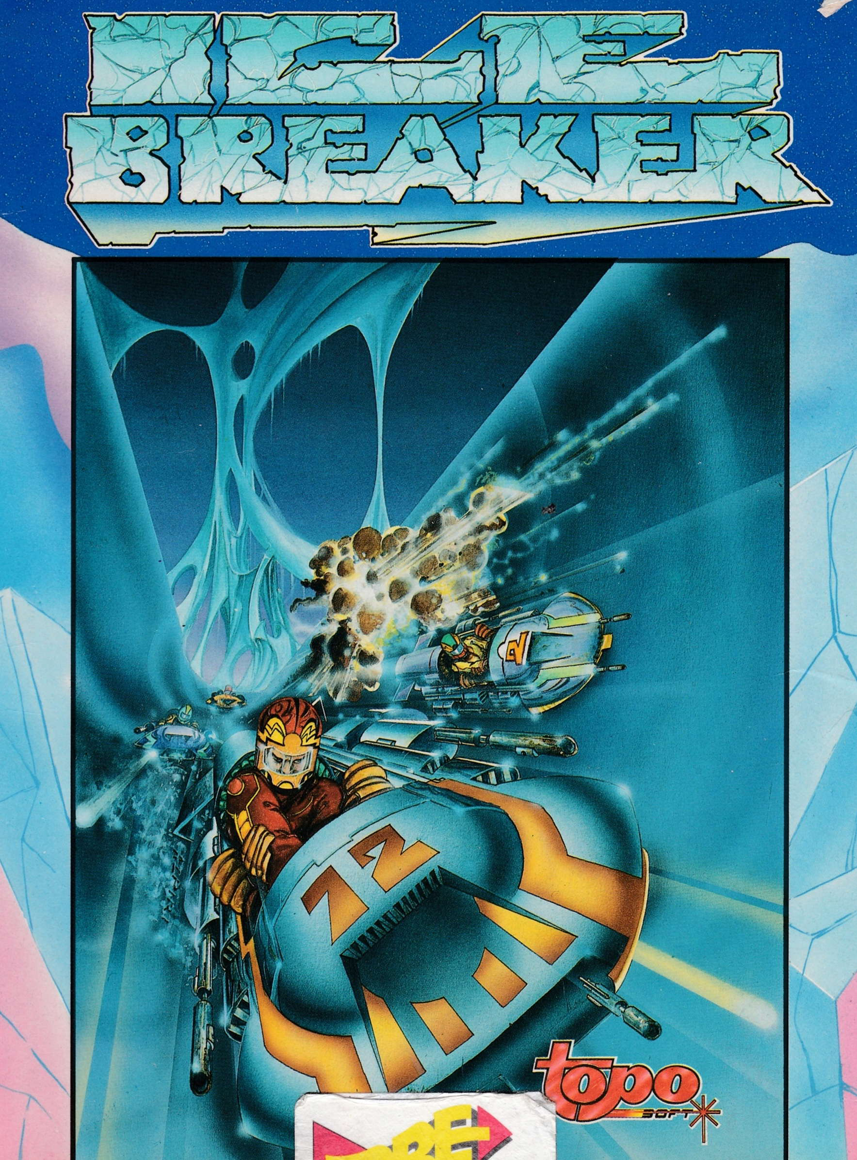 cover of the Amstrad CPC game Ice Breaker  by GameBase CPC