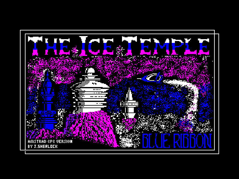 screenshot of the Amstrad CPC game Ice temple (the) by GameBase CPC