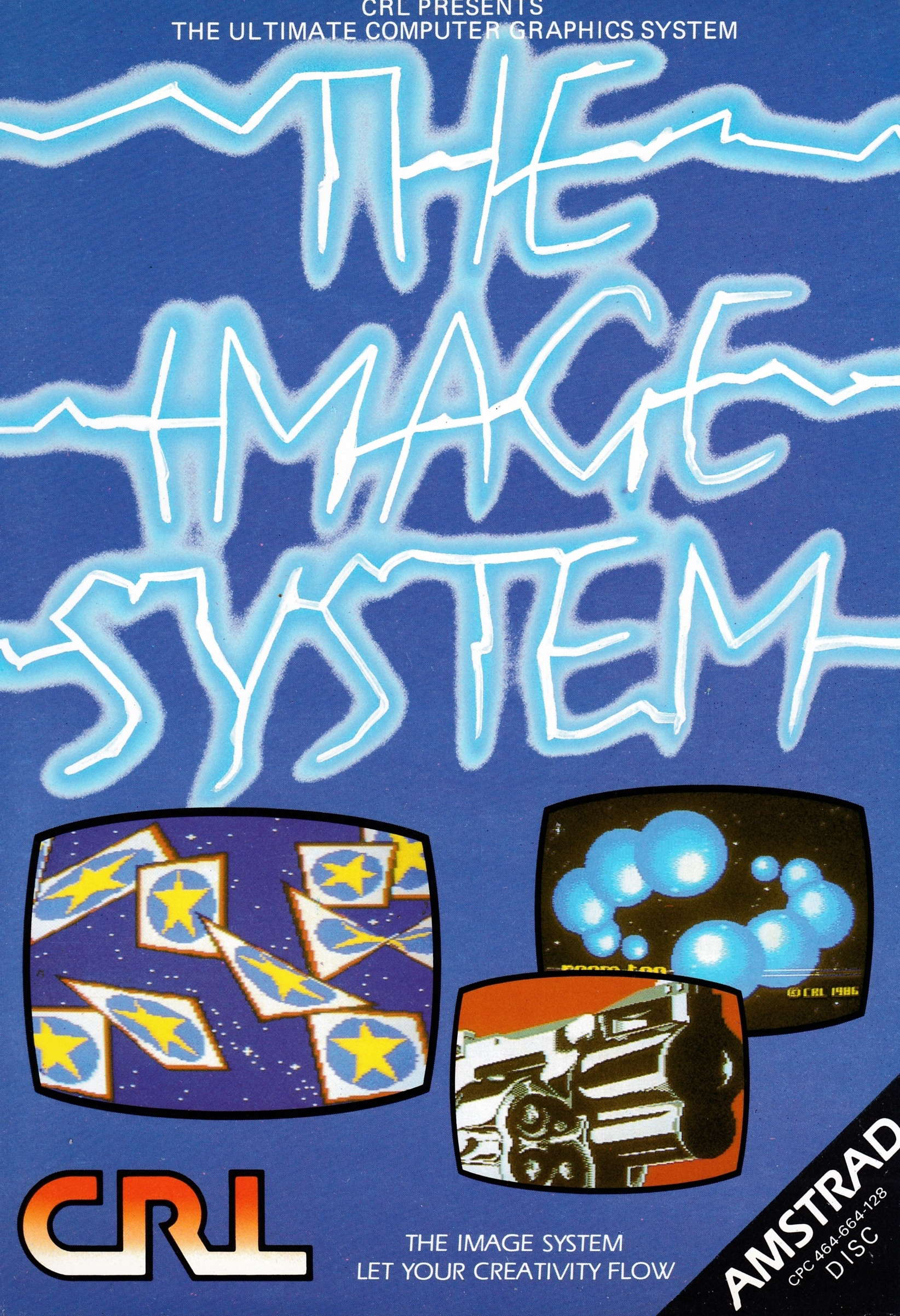 screenshot of the Amstrad CPC game Image System by GameBase CPC