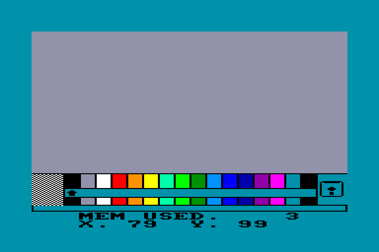 screenshot of the Amstrad CPC game Image System by GameBase CPC