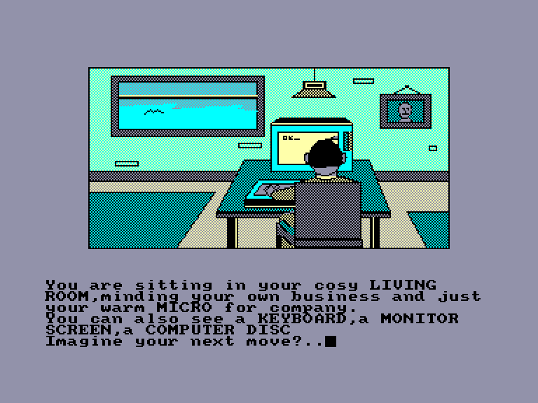 screenshot of the Amstrad CPC game Imagination / imagine by GameBase CPC