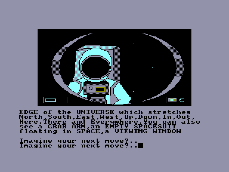 screenshot of the Amstrad CPC game Imagination / imagine by GameBase CPC