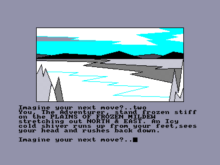 screenshot of the Amstrad CPC game Imagination / imagine by GameBase CPC