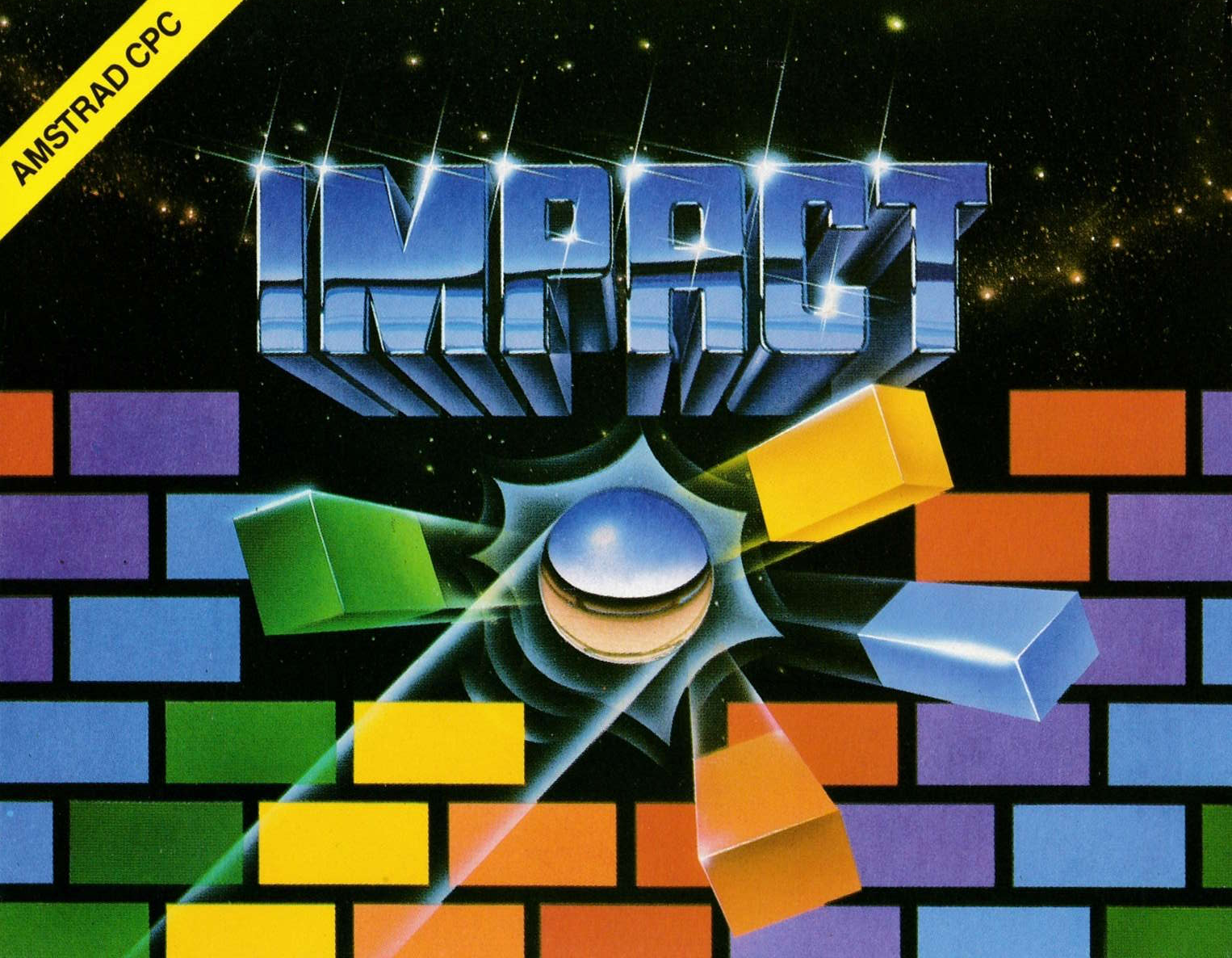 cover of the Amstrad CPC game Impact  by GameBase CPC