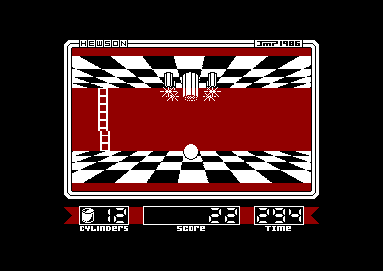 screenshot of the Amstrad CPC game Impossaball by GameBase CPC