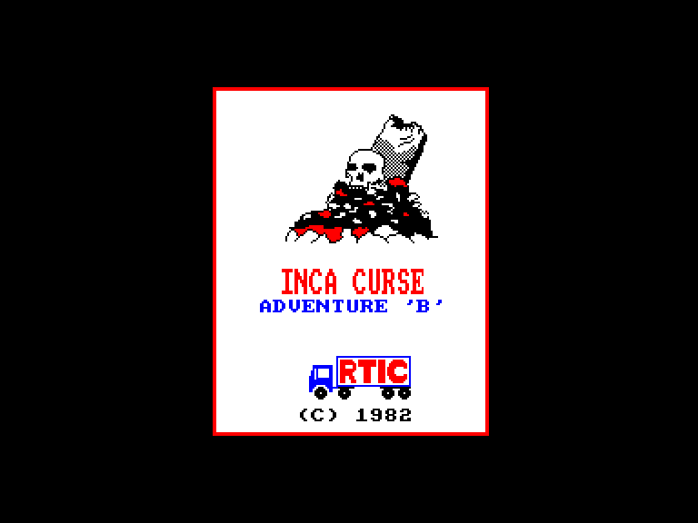 screenshot of the Amstrad CPC game Inca Curse by GameBase CPC