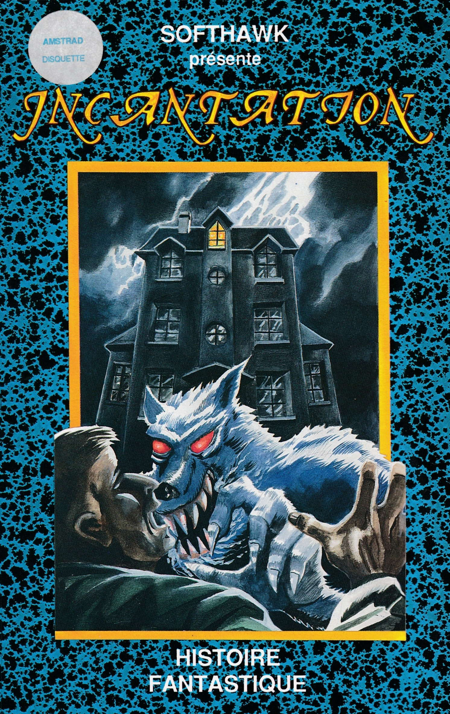 screenshot of the Amstrad CPC game Incantation by GameBase CPC