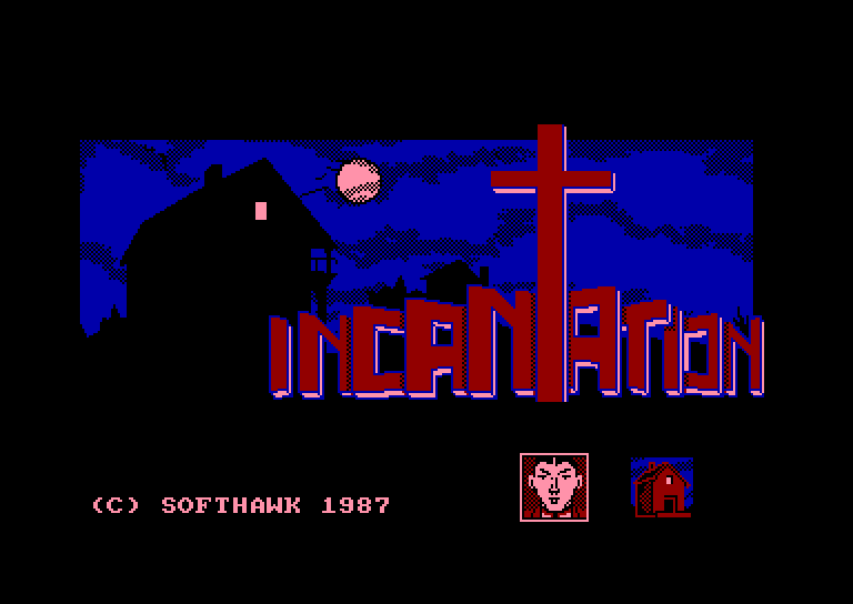 screenshot of the Amstrad CPC game Incantation by GameBase CPC