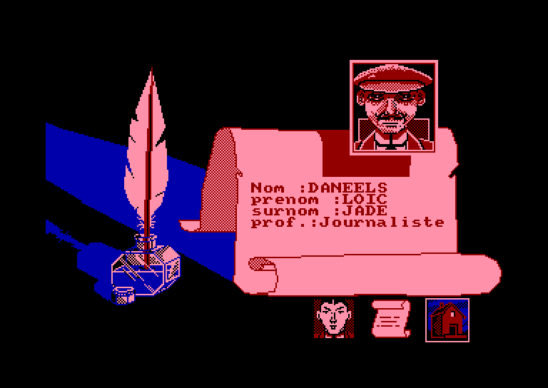 screenshot of the Amstrad CPC game Incantation by GameBase CPC