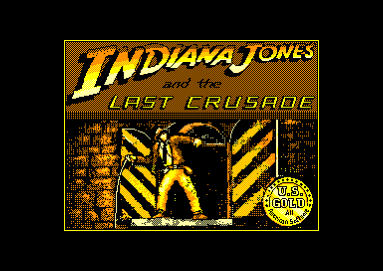 screenshot of the Amstrad CPC game Indiana Jones And The Last Crusade by GameBase CPC