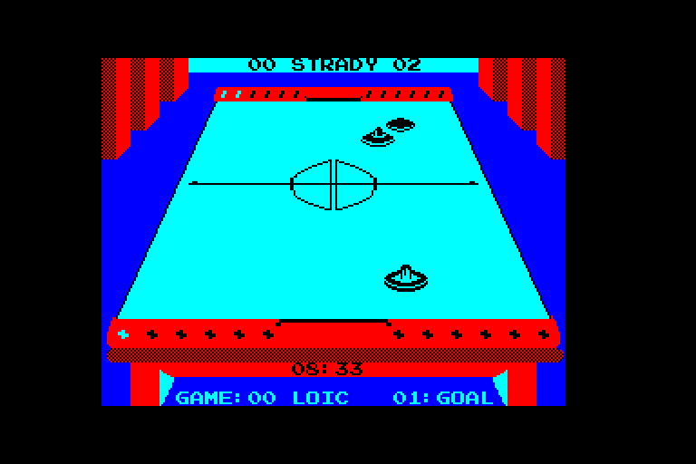 screenshot of the Amstrad CPC game Indoor sports by GameBase CPC
