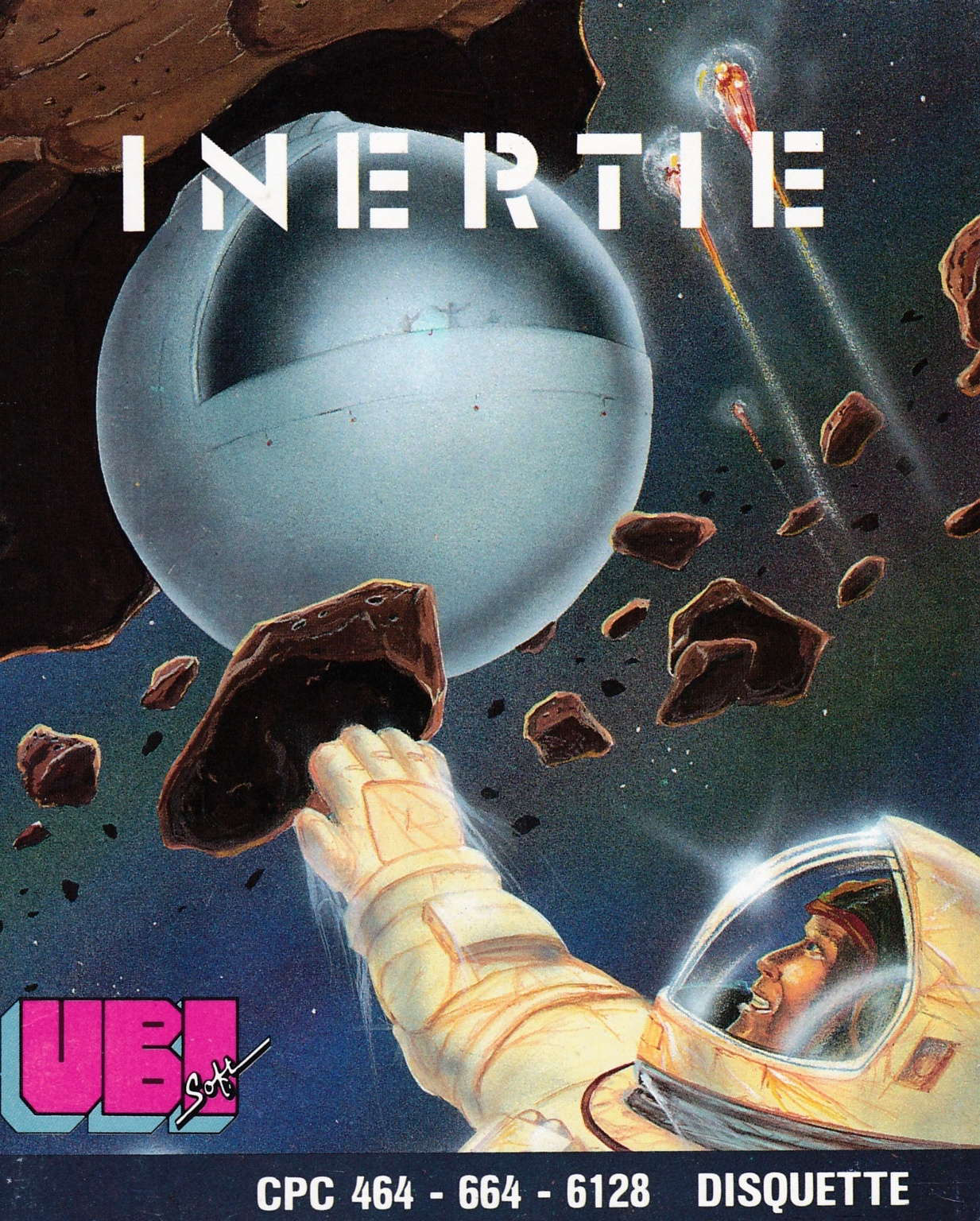 screenshot of the Amstrad CPC game Inertie by GameBase CPC