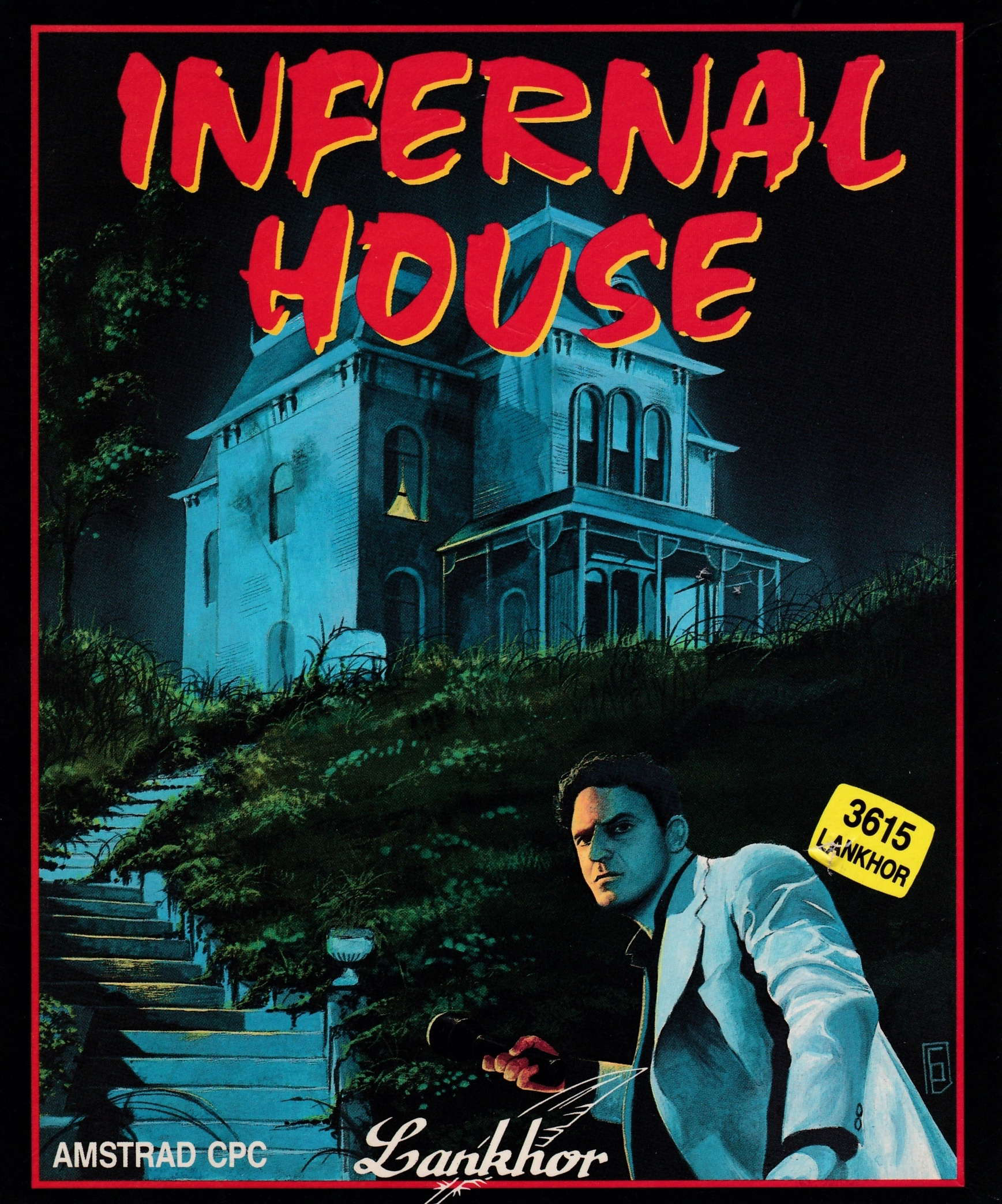 screenshot of the Amstrad CPC game Infernal house by GameBase CPC