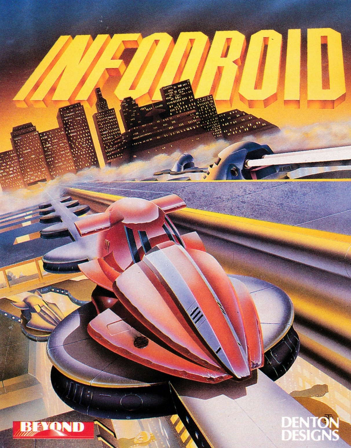 cover of the Amstrad CPC game Infodroid  by GameBase CPC