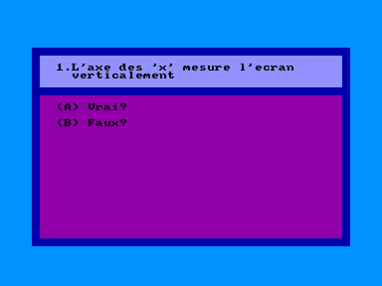 screenshot of the Amstrad CPC game Teach Yourself Amstrad BASIC - A Tutorial Guide - Part 1 by GameBase CPC