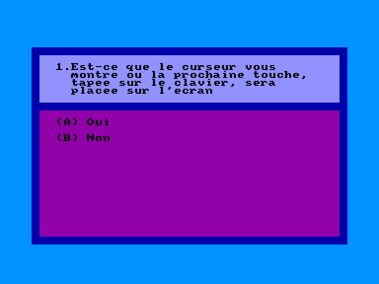 screenshot of the Amstrad CPC game Teach Yourself Amstrad BASIC - A Tutorial Guide - Part 1 by GameBase CPC